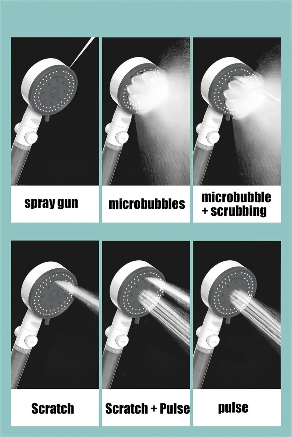Pure AquaLux Shower head