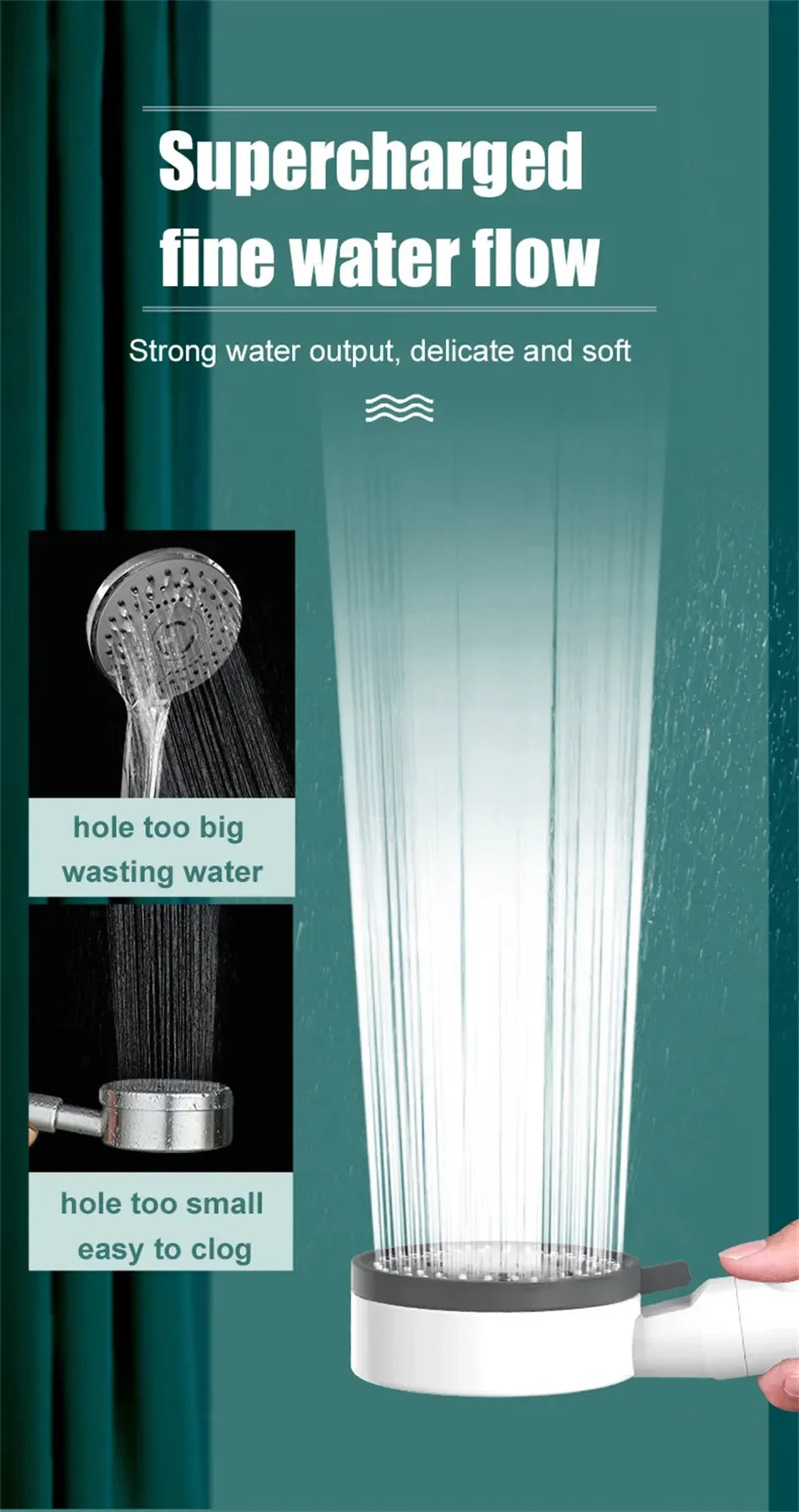 Pure AquaLux Shower head